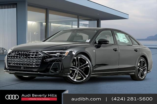 new 2025 Audi A8 car, priced at $100,695