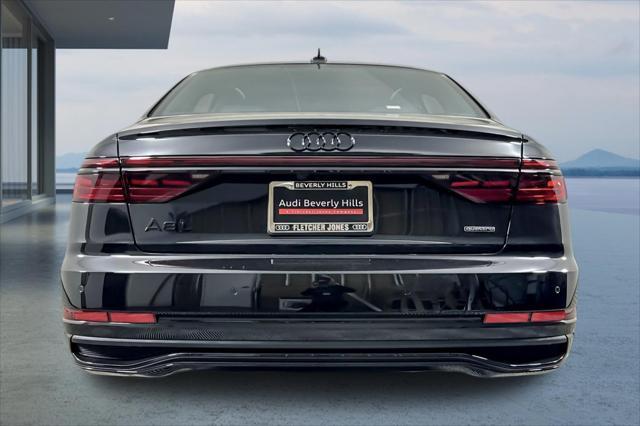 new 2025 Audi A8 car, priced at $100,695