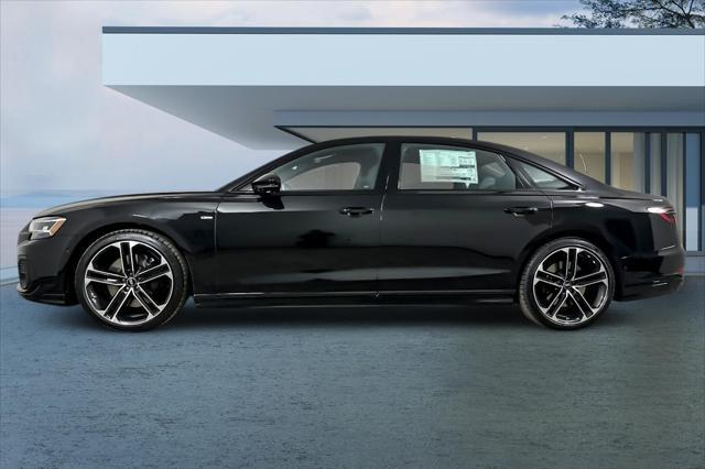 new 2025 Audi A8 car, priced at $100,695