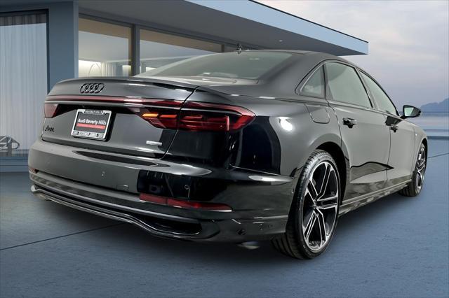 new 2025 Audi A8 car, priced at $100,695