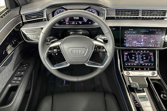 new 2025 Audi A8 car, priced at $100,695