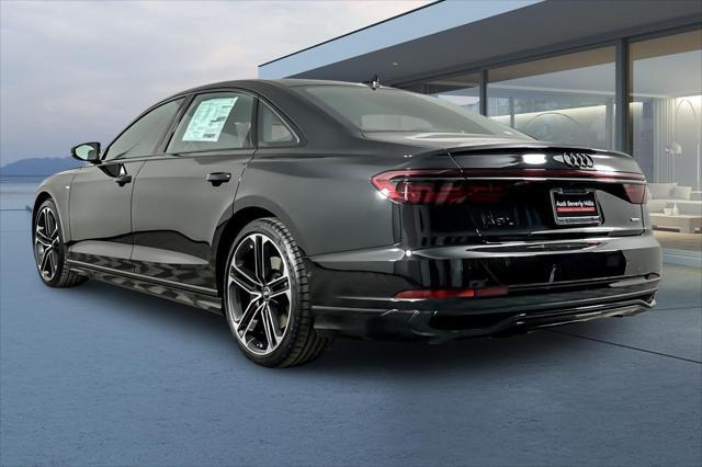 new 2025 Audi A8 car, priced at $100,695