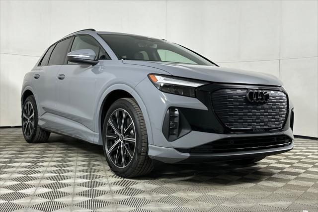 new 2025 Audi Q4 e-tron car, priced at $56,840