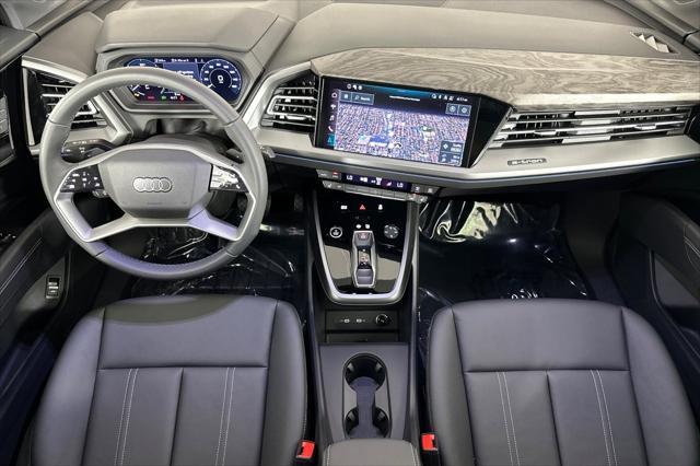 new 2025 Audi Q4 e-tron car, priced at $57,435