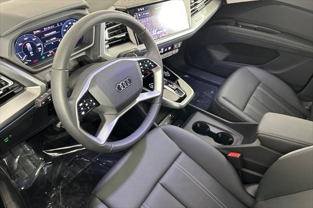 new 2025 Audi Q4 e-tron car, priced at $57,435