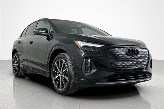 new 2025 Audi Q4 e-tron car, priced at $57,435
