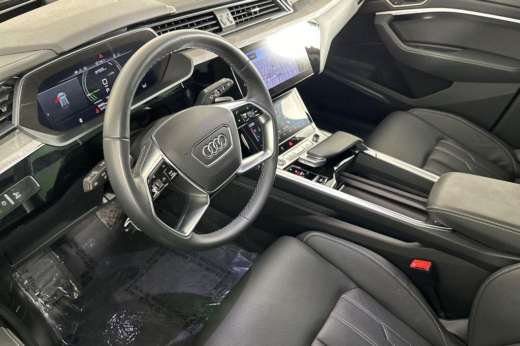used 2024 Audi Q8 e-tron car, priced at $58,994