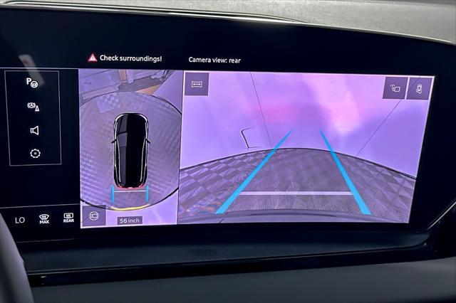 new 2025 Audi Q6 e-tron car, priced at $71,850