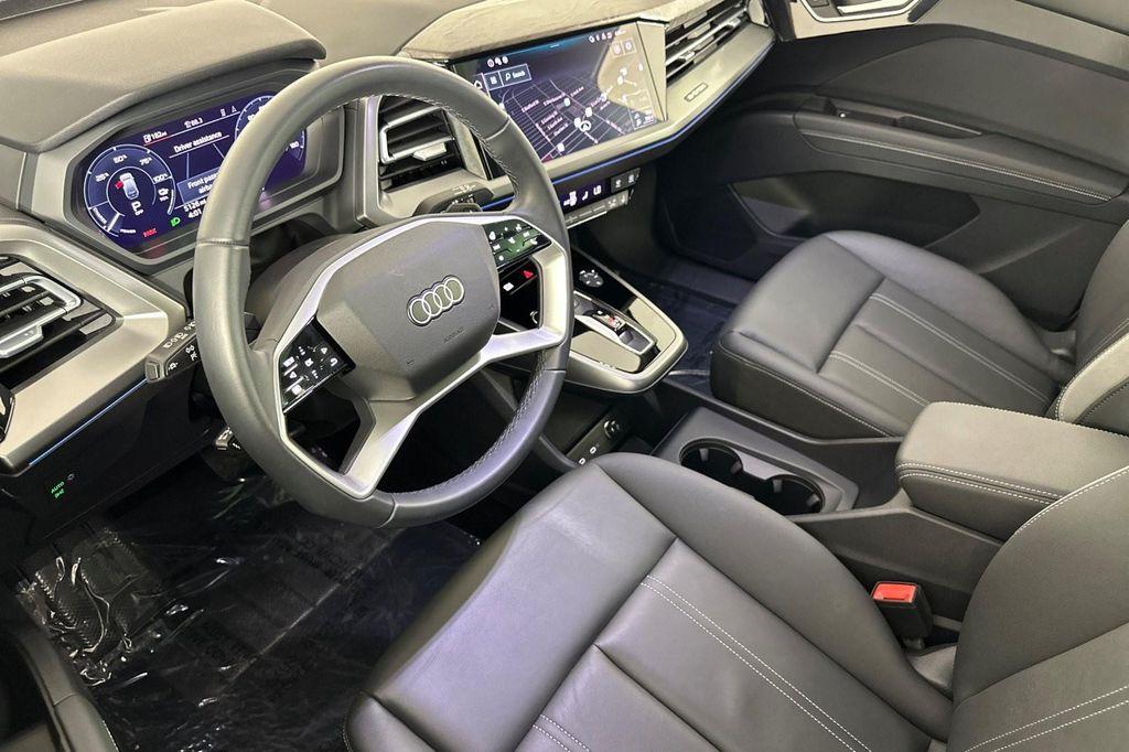 used 2024 Audi Q4 e-tron car, priced at $44,994