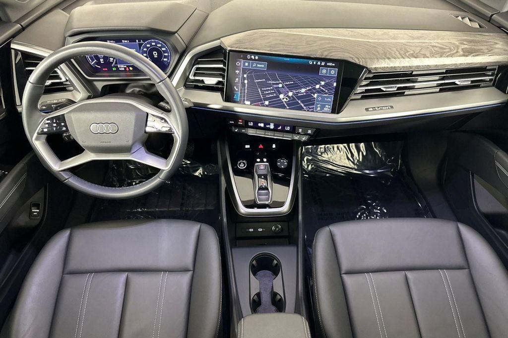 used 2024 Audi Q4 e-tron car, priced at $44,994