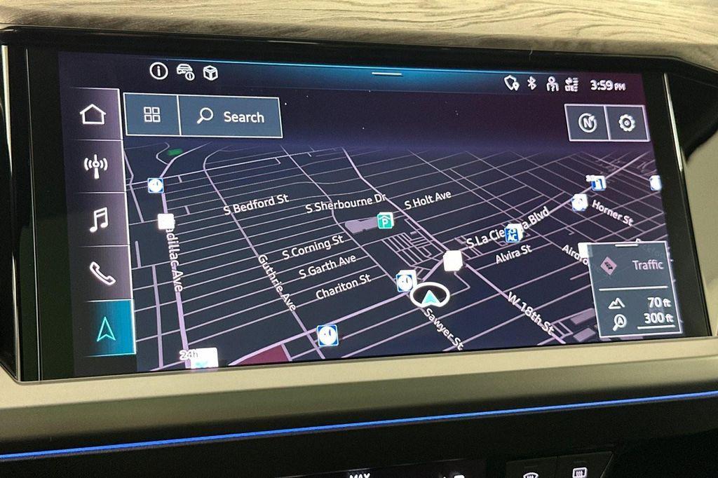 used 2024 Audi Q4 e-tron car, priced at $44,994