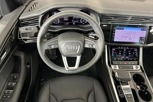 new 2025 Audi Q8 car, priced at $80,335