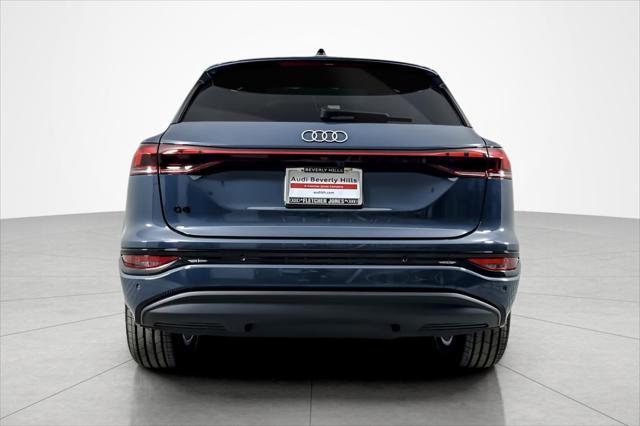 new 2025 Audi Q6 e-tron car, priced at $69,850