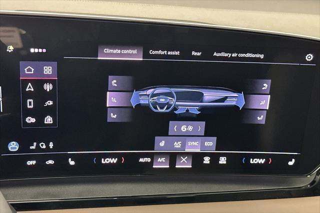 new 2025 Audi Q6 e-tron car, priced at $69,850