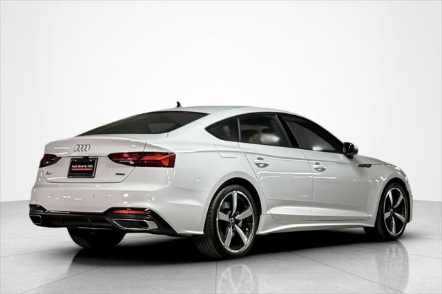 new 2025 Audi A5 Sportback car, priced at $56,385