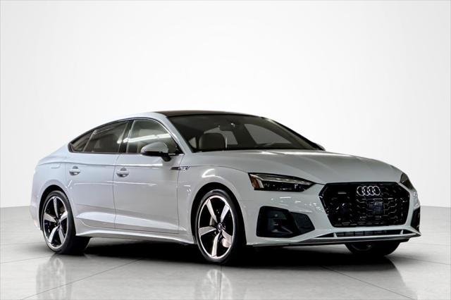 new 2025 Audi A5 Sportback car, priced at $56,385