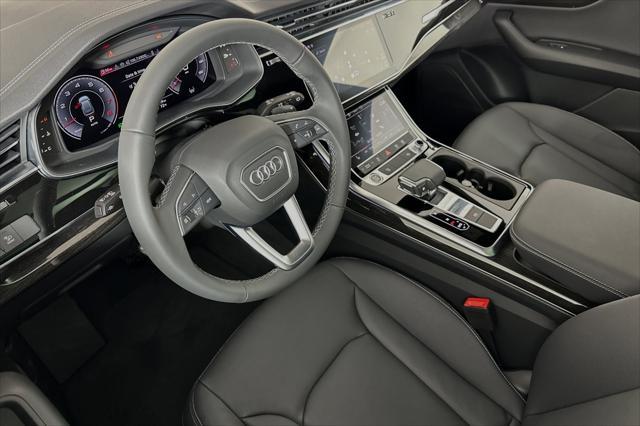 new 2025 Audi Q8 car, priced at $79,475