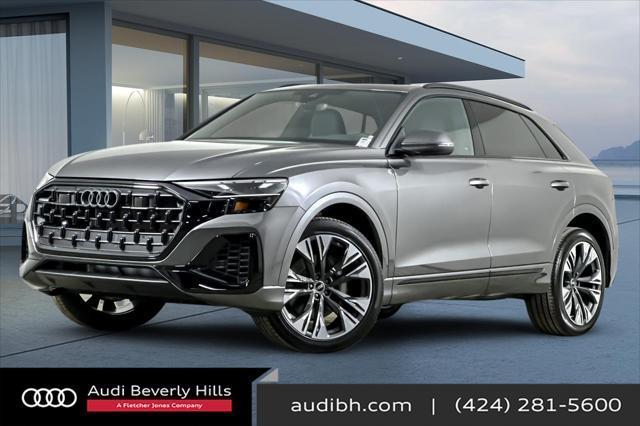 new 2025 Audi Q8 car, priced at $79,475