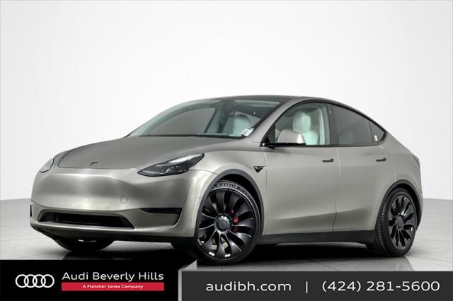 used 2022 Tesla Model Y car, priced at $34,994