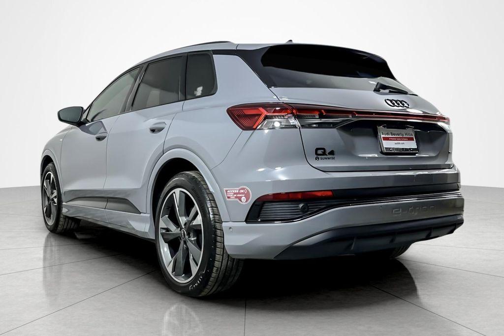used 2024 Audi Q4 e-tron car, priced at $43,993