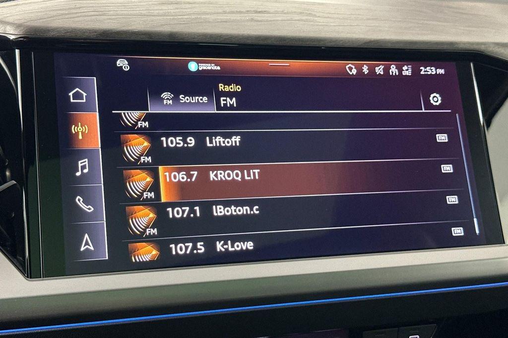 used 2024 Audi Q4 e-tron car, priced at $43,993