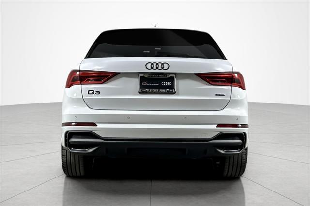 used 2024 Audi Q3 car, priced at $35,054