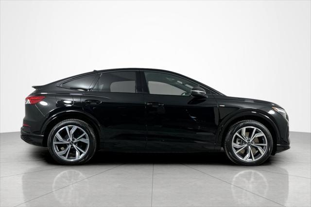 new 2025 Audi Q4 e-tron Sportback car, priced at $63,685