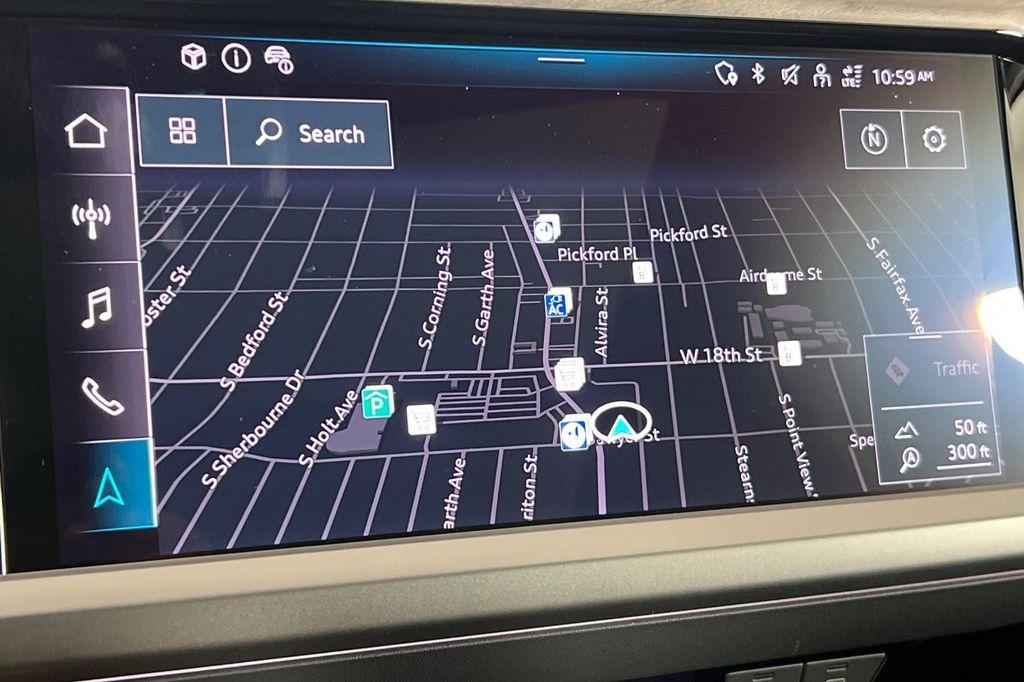 used 2025 Audi Q4 e-tron car, priced at $36,994