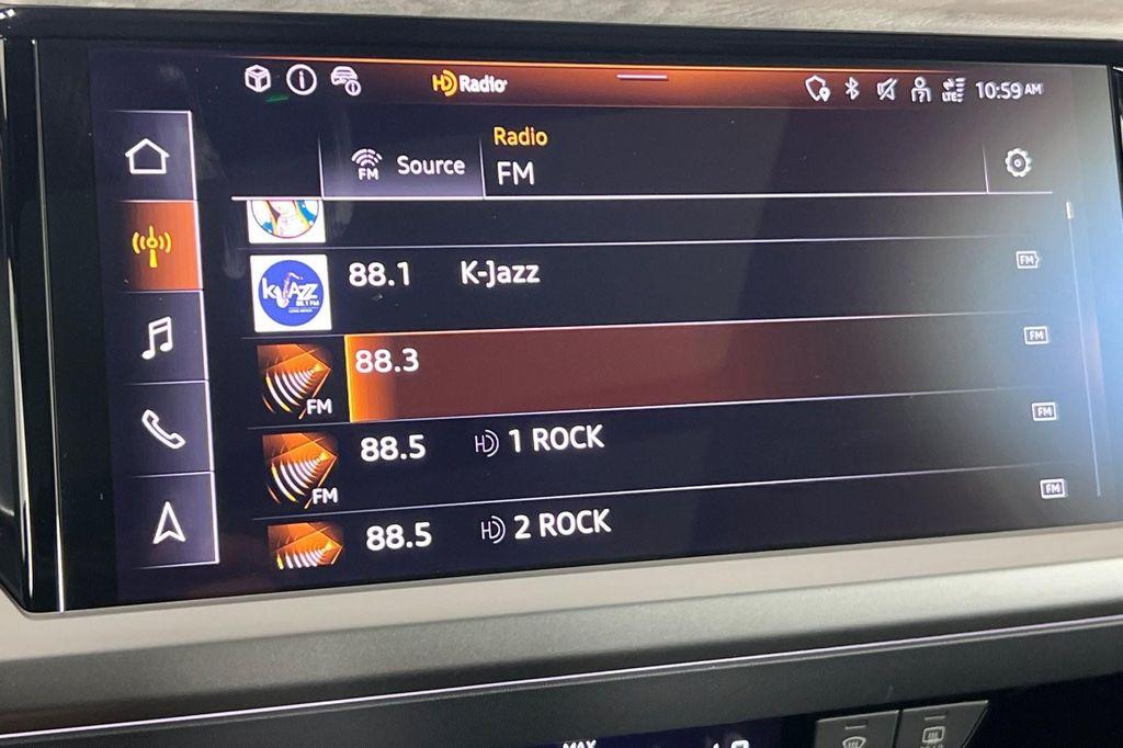 used 2025 Audi Q4 e-tron car, priced at $36,994