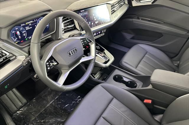 new 2025 Audi Q4 e-tron car, priced at $62,950