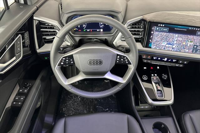 new 2025 Audi Q4 e-tron car, priced at $62,950