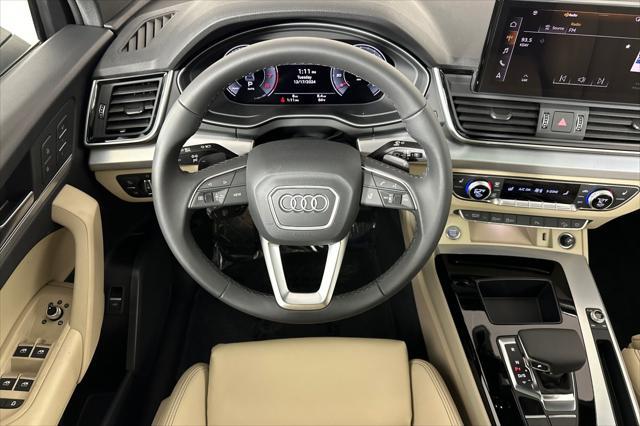 new 2025 Audi Q5 car, priced at $53,845