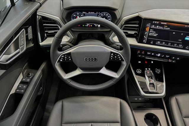 new 2024 Audi Q4 e-tron car, priced at $66,020