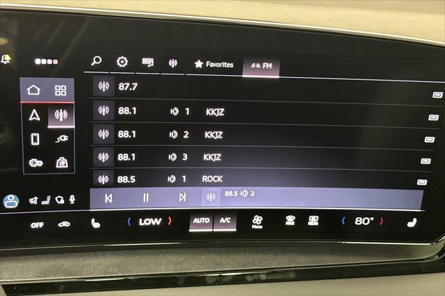 new 2025 Audi Q6 e-tron car, priced at $71,850