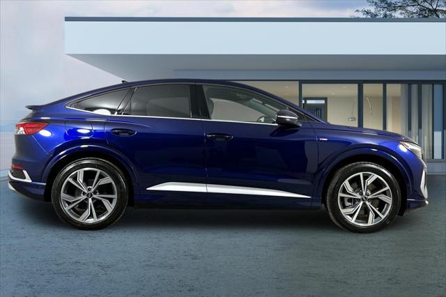 new 2024 Audi Q4 e-tron Sportback car, priced at $66,035