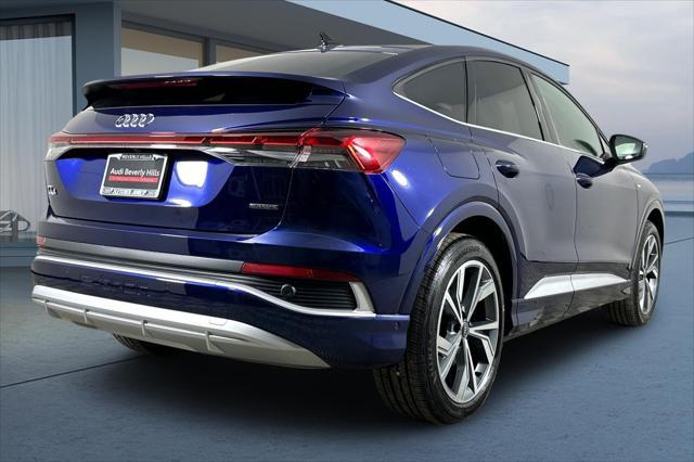 new 2024 Audi Q4 e-tron Sportback car, priced at $66,035