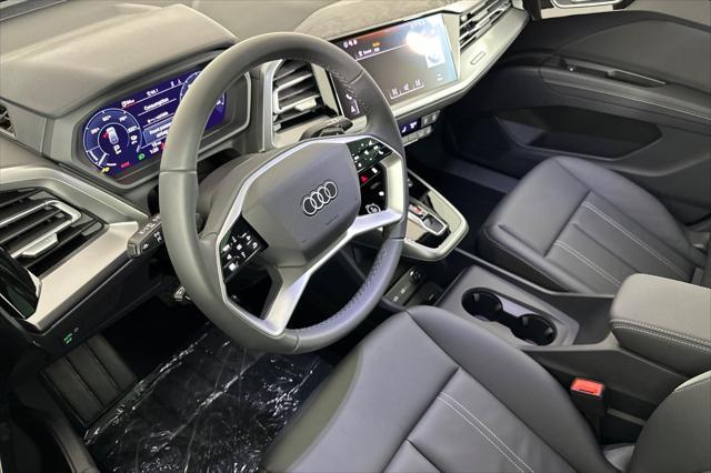 new 2025 Audi Q4 e-tron car, priced at $54,140