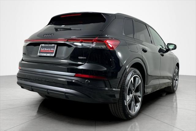 new 2025 Audi Q4 e-tron car, priced at $60,935