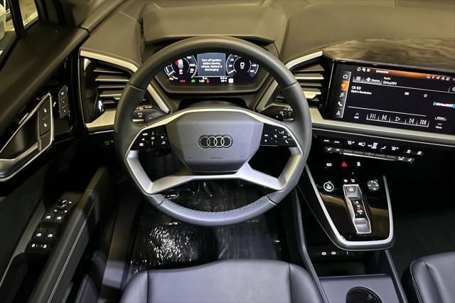 new 2025 Audi Q4 e-tron car, priced at $60,935