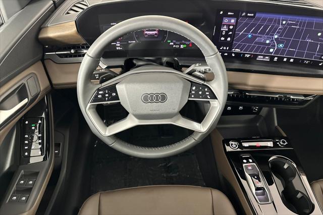 new 2025 Audi Q6 e-tron car, priced at $70,400