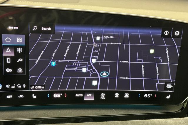 new 2025 Audi SQ6 e-tron car, priced at $82,225
