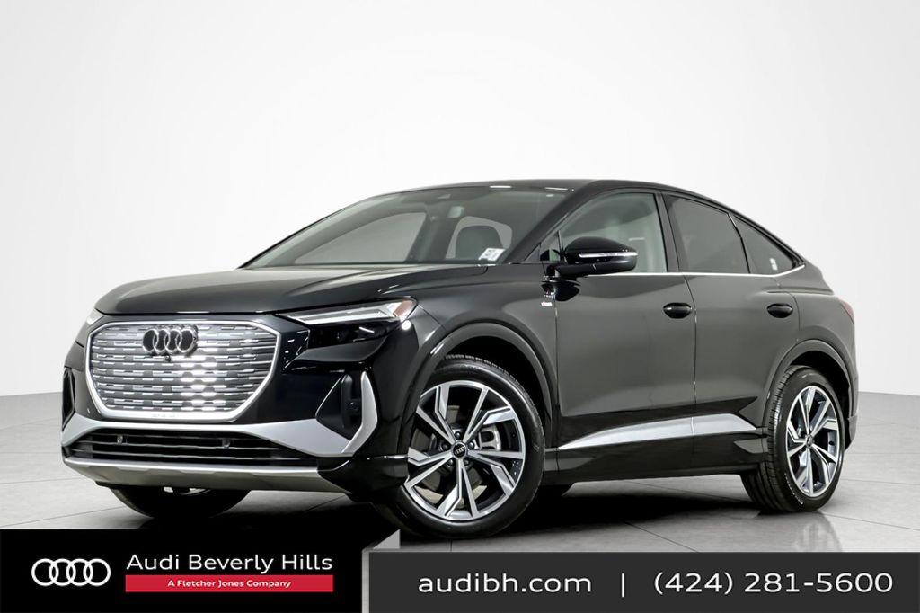used 2025 Audi Q4 e-tron Sportback car, priced at $42,993