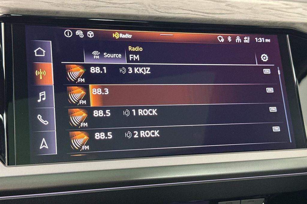 used 2025 Audi Q4 e-tron Sportback car, priced at $44,994