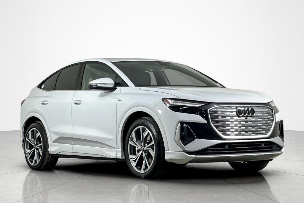 used 2025 Audi Q4 e-tron Sportback car, priced at $44,994