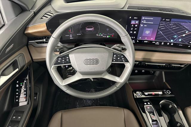 new 2025 Audi Q6 e-tron car, priced at $72,795