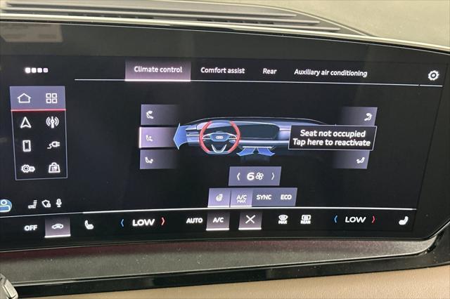 new 2025 Audi Q6 e-tron car, priced at $72,795