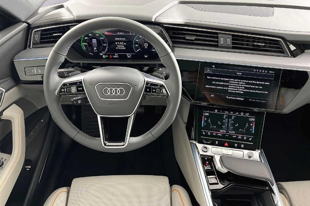 new 2024 Audi Q8 e-tron car, priced at $89,700