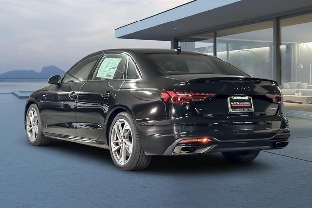 new 2024 Audi A4 car, priced at $51,155