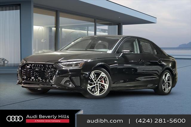 new 2024 Audi A4 car, priced at $51,155