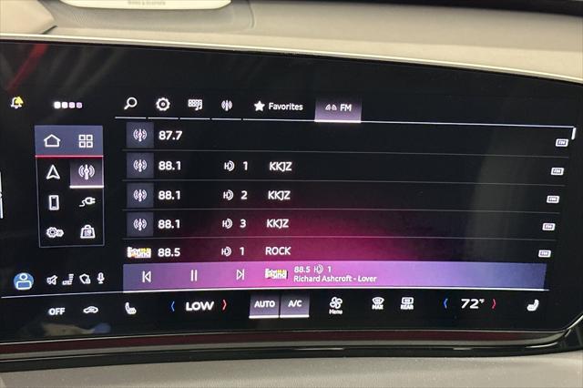 new 2025 Audi A6 e-tron car, priced at $71,985